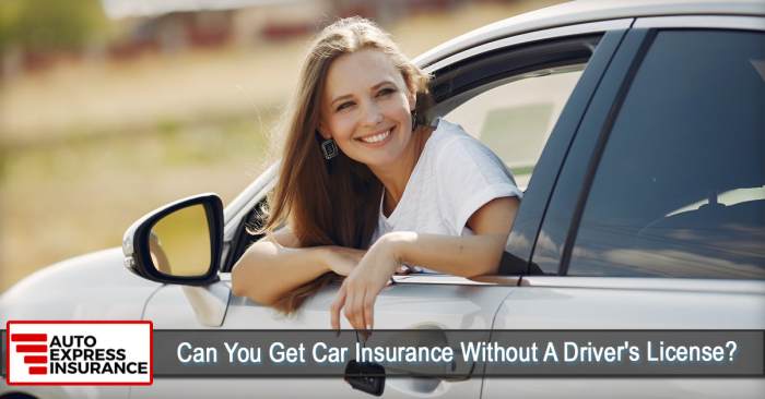 Can you insure a car without a license in ny