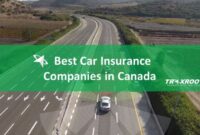 Best car insurance companies in canada