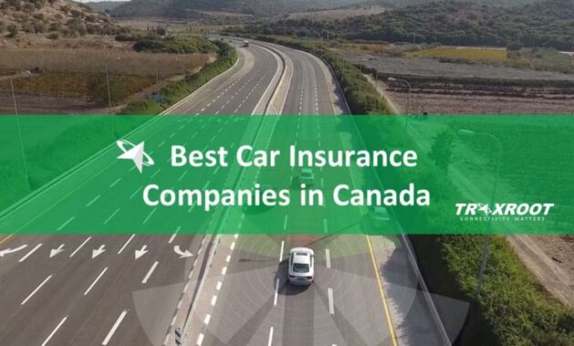 Best car insurance companies in canada