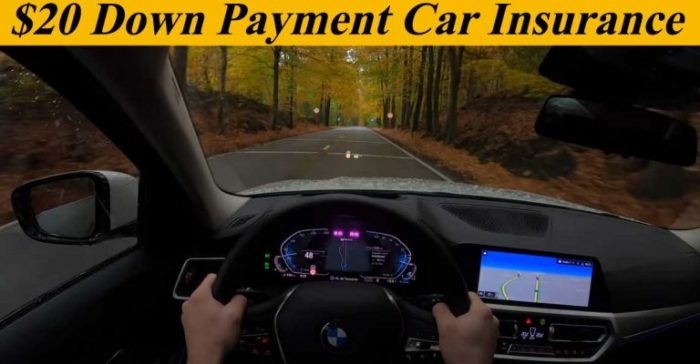 Insurance down payment car payments options available