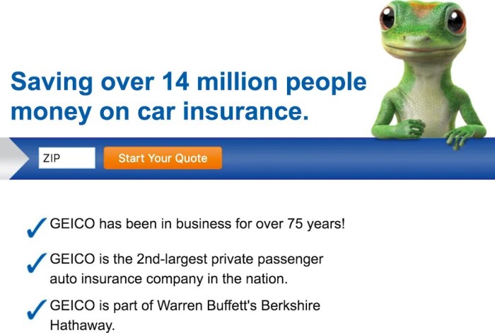 Geico insurance auto policy quote car review costs deductible