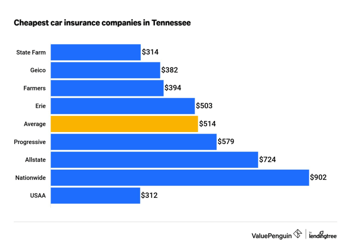 Insurance cheapest tn