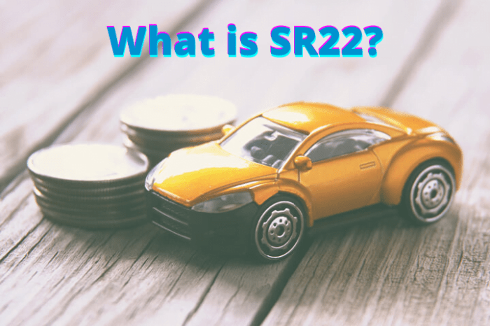 Sr22 insurance car