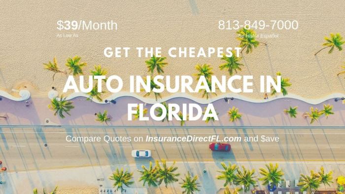 Insurance florida car cheap quotes