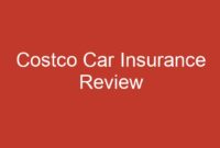 Costco car insurance quote