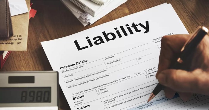 Liability insurance accidents