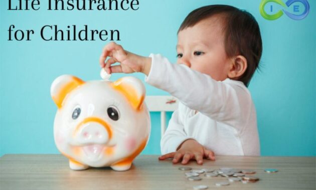 Insurance life children kids policy future jump financial start their