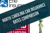 Carolina north insurance rates car auto dependent factors such number