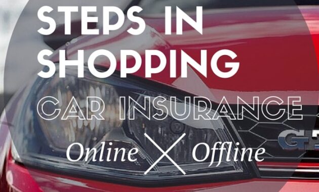 Steps insurance car offline shopping vs online ichoose ph