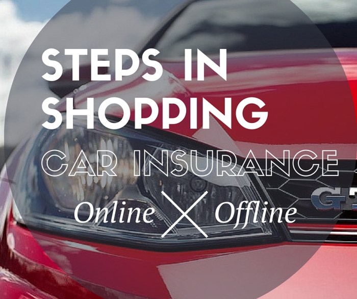 Steps insurance car offline shopping vs online ichoose ph