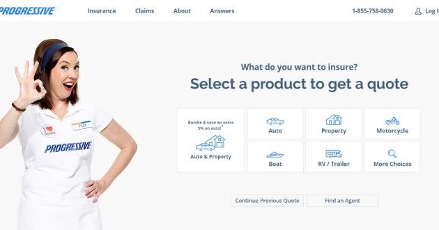 Progressive insurance quotes car example quote quotesgram